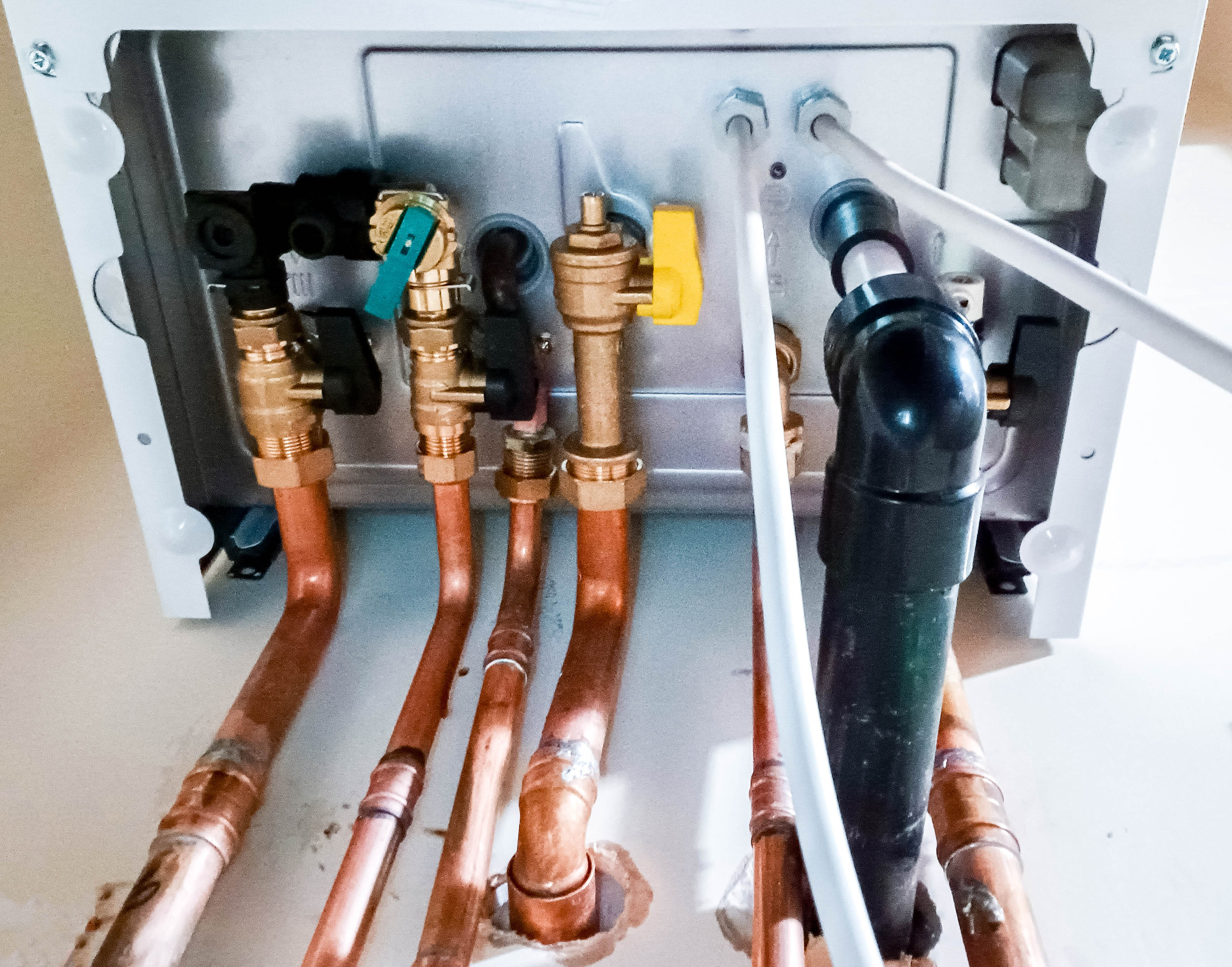 boiler plumbing connections